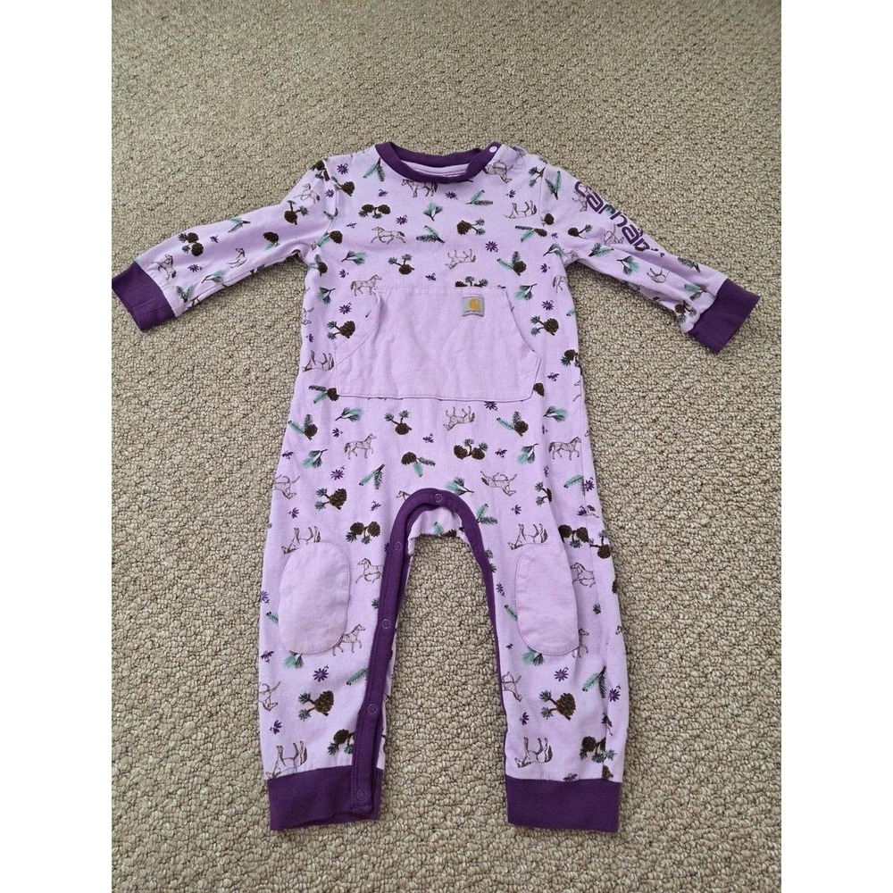 Carhartt baby girl romper 18 mos